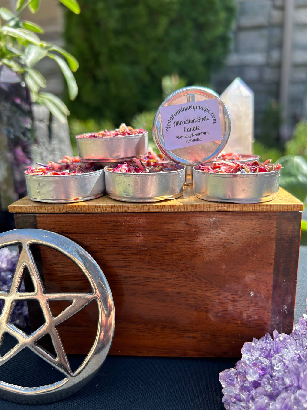 Attraction Tealight Spell Candles