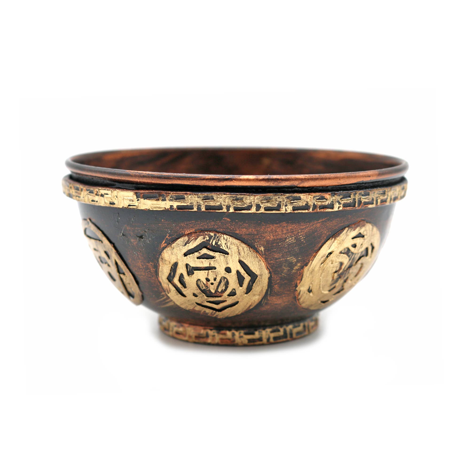 Copper Smudge Bowl (4 in.) - 7 Chakras