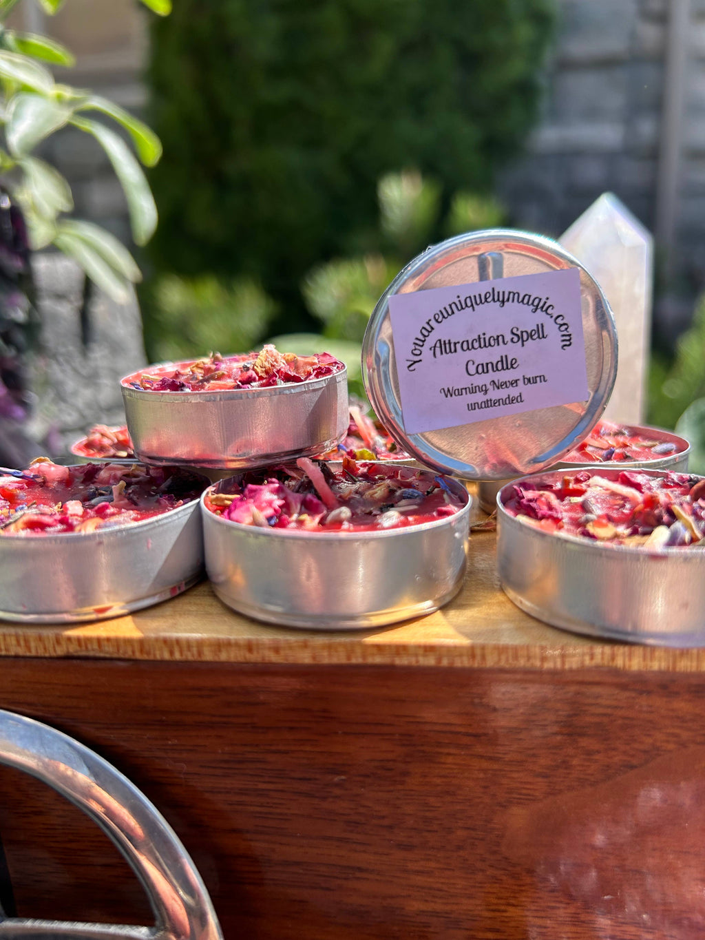 Attraction Tealight Spell Candles