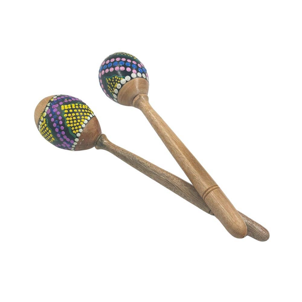 Hand-Painted Maracas