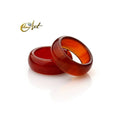 Carnelian Natural Band Ring (Wide) - US 10