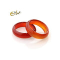 Carnelian Natural Band Ring - US 7