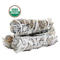 White Sage & Lavender Smudge Stick (4 in.)
